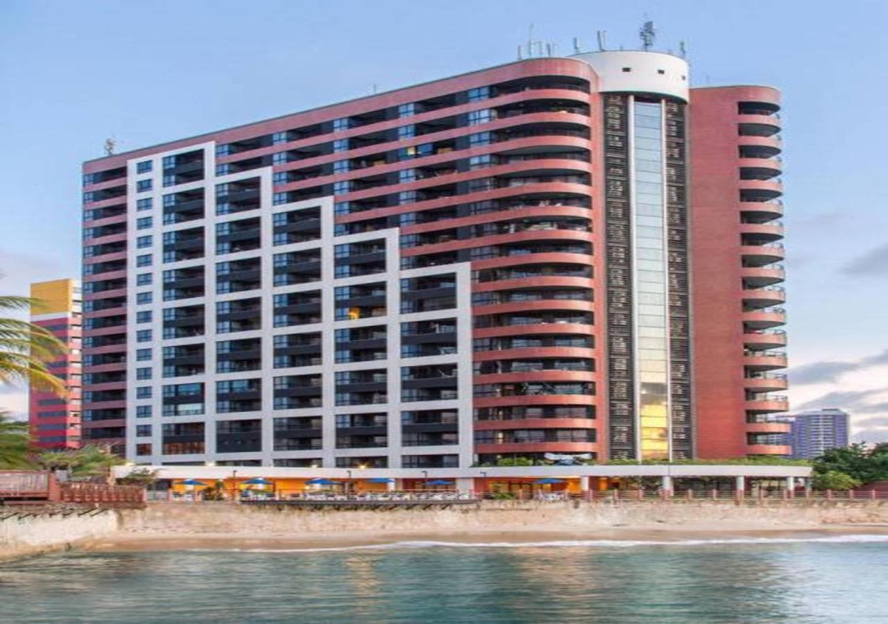 福塔雷萨Iate Plaza - Calcadao - Frente Mar Flat 603公寓 外观 照片