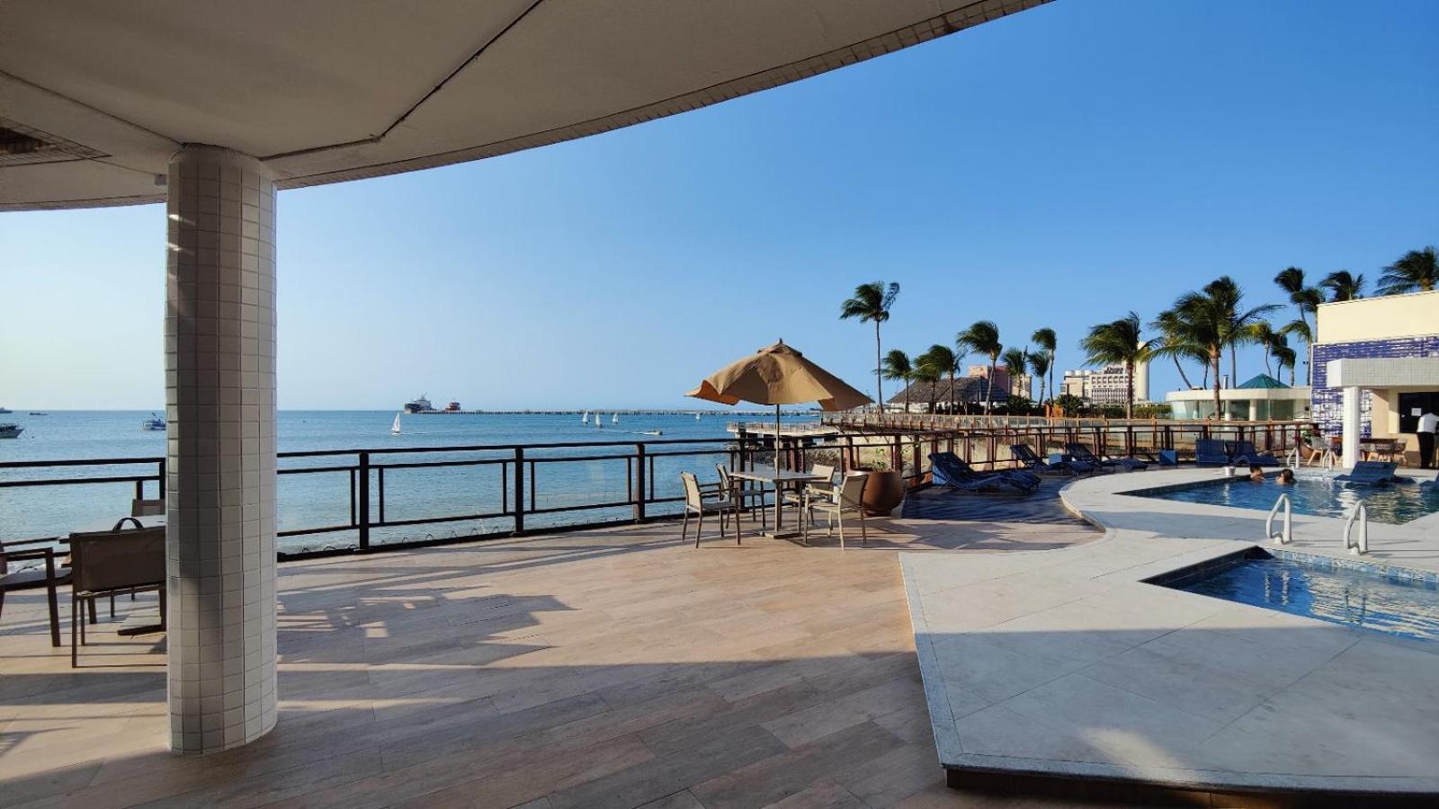 福塔雷萨Iate Plaza - Calcadao - Frente Mar Flat 603公寓 外观 照片